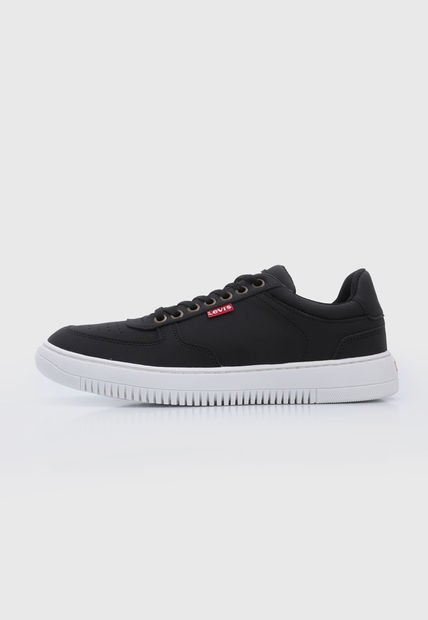 Tenis Lifestyle Negro-Blanco-Rojo Levi's