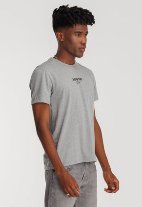 Camiseta Gris-Negro Levi's Graphic Batwing