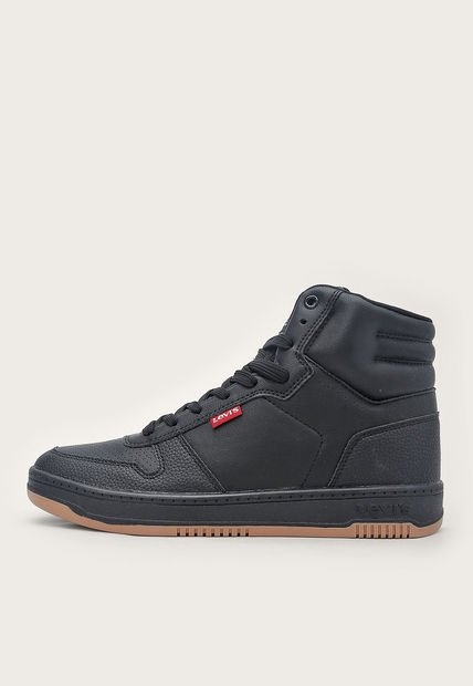 Tenis Lifestyle Negro-Café Levi's Drive Hi