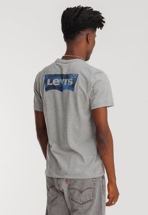 Camiseta Gris-Negro Levi's Graphic Batwing