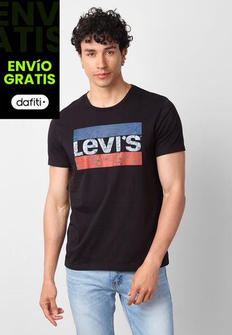 Camiseta Levi's Graphic Negro Levis