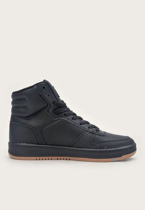 Tenis Lifestyle Negro-Café Levi's Drive Hi