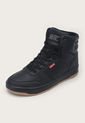 Tenis Lifestyle Negro-Café Levi's Drive Hi de Levis