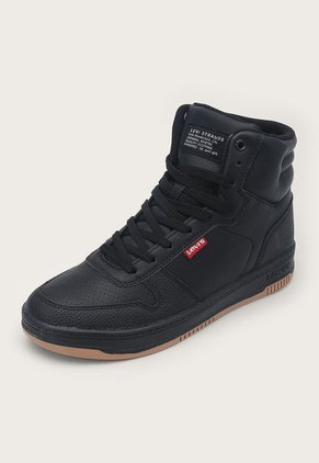 Tenis Lifestyle Negro-Café Levi's Drive Hi