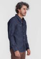 Camisa Denim Azul Oscuro Levi's Western Denim de Levis