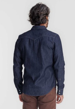 Camisa Denim Azul Oscuro Levi's Western Denim