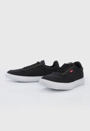 Tenis Lifestyle Negro-Blanco-Rojo Levi's