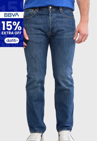 Jean Levi's 501 Original Fit Índigo Medio Levis