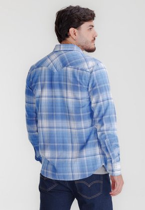 Camisa Azul-Celeste-Blanco Levi's Classic One Pocket
