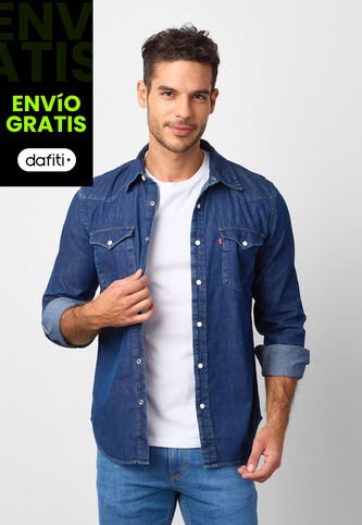 Camisa Denim Levi's Índigo Medio Levis