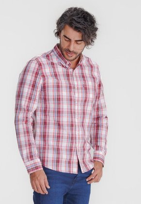 Camisa Rojo-Multicolor Levi's Classic One Pocket
