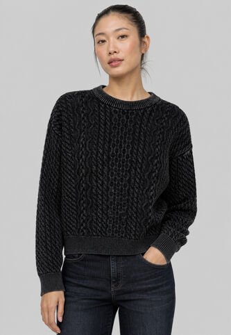 Saco Levi's Leilah Cable Gris Levis