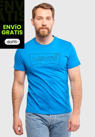 Camiseta Levi's SS Graphic Tee MX Azul Levis