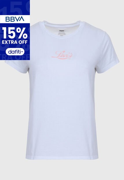 Camiseta Levi's Graphic Authentic Blanco