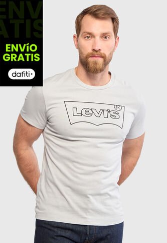 Camiseta Levi's SS Graphic Tee MX Gris Levis