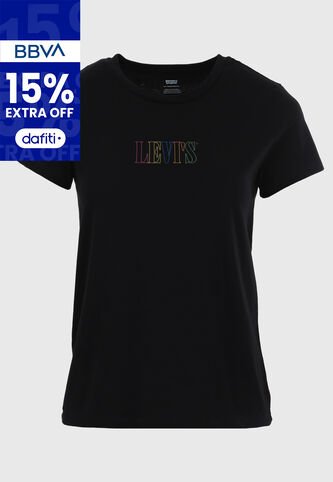 Camiseta Levi's Graphic Authentic Negro Levis