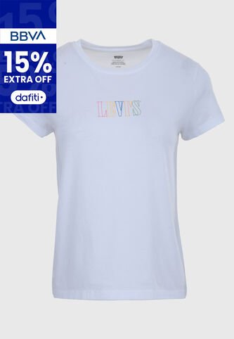 Camiseta Levi's Graphic Authentic Blanco Levis
