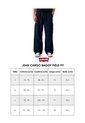 Jean Levi's Cargo Baggy Field Fit  Índigo Medio de Levis