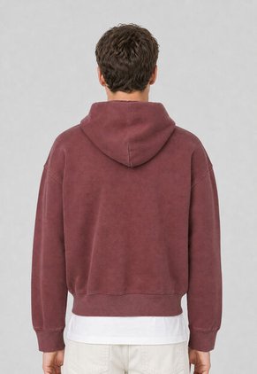 Hoodie Levi's Hayes Cropped Vinotinto
