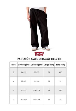 Pantalón Cargo Levi's Baggy Field Fit Verde