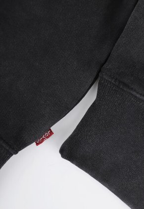 Hoodie Levi's Hayes Cropped Negro