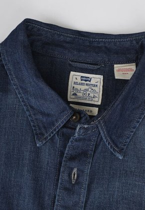 Camisa Denim Levi's Relaxed Western Índigo Medio