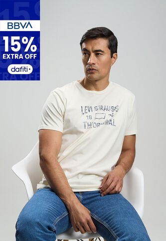Camiseta Levi's Beige Levis