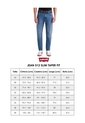 Jean Levi's 512 Slim Taper Fit  Índigo Claro de Levis