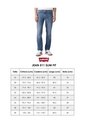 Jean Levi's 511 Slim Fit Índigo Oscuro de Levis