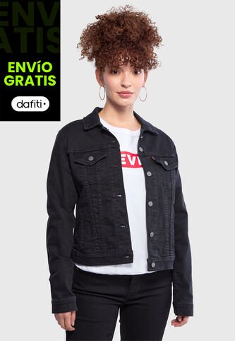 Chaqueta Denim Levi's The Truker Original Negro Levis