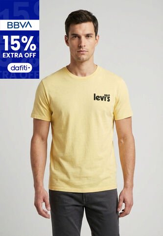 Camiseta Levi's Amarillo Levis