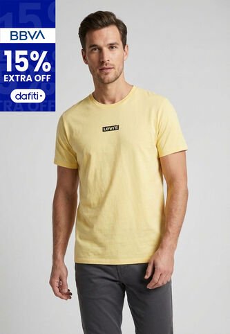 Camiseta Levi's Amarillo Levis