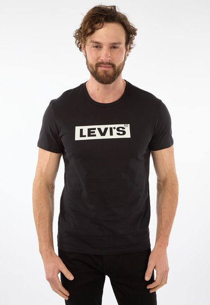 Camiseta Negro-Blanco Levi's