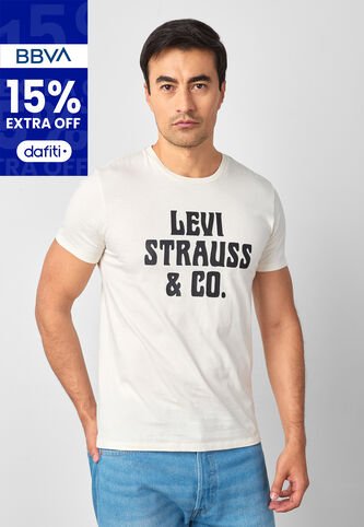 Camiseta Levi's Marfil Levis