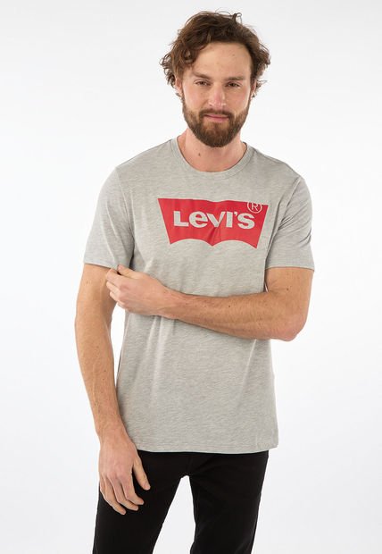 Camiseta Gris-Rojo Levi's