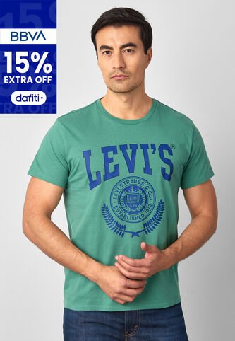 Camiseta Levi's Verde Levis