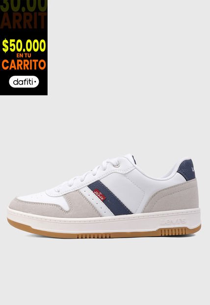 Tenis Levi's Drive Low Blanco
