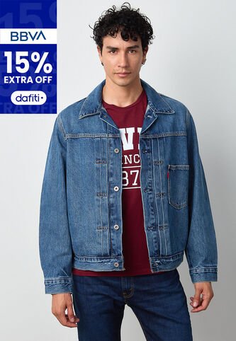 Chaqueta Denim Levi's Trucker Índigo Medio Levis