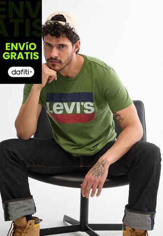 Camiseta Levi's Verde Oliva Levis