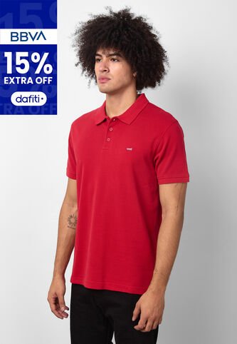 Polo Levi's Classic Rojo Levis