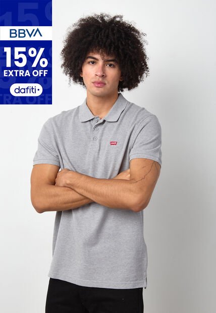 Polo Levi's Classic Gris