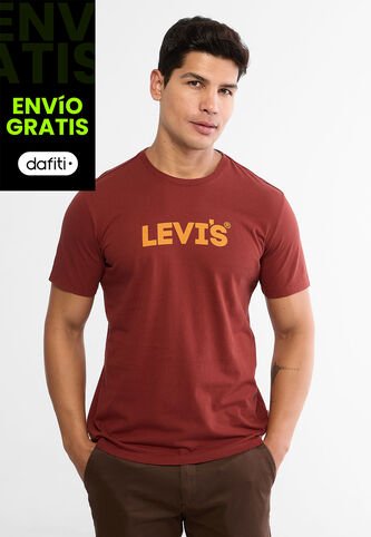 Camiseta Levi's Borgoña Levis