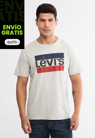 Camiseta  Levi's Gris Levis