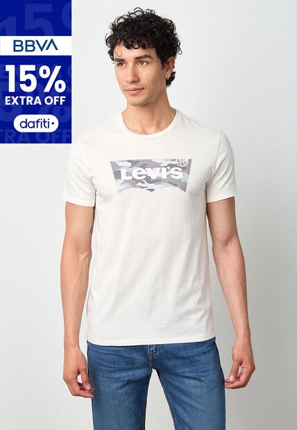 Camiseta Levi's Graphic Marfil