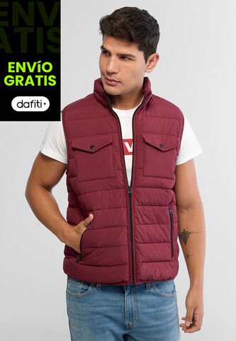 Chaleco Acolchado Levi's Vinotinto Levis
