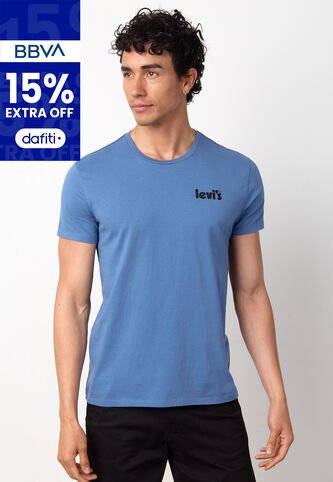 Camiseta Levi's Graphic Azul Levis