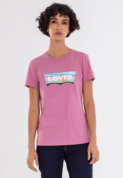 Camiseta Rosa-Multicolor Levi's