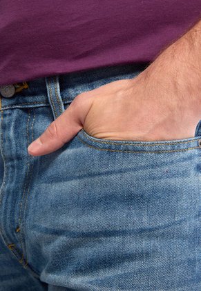 Jean Levi's 514 Straight Fit Índigo Medio