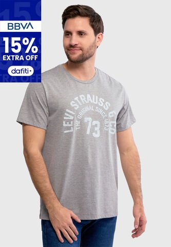 Camiseta Levi's Gris Levis