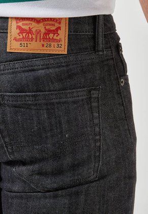 Jean Gris Oscuro Levi's 511 Slim Fit